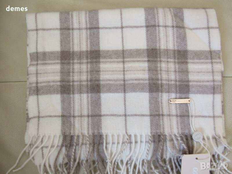 Фин шал 100% органичен кашмир, каре, Монголия, снимка 1