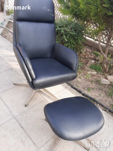 Релакс стол с табуретка , снимка 1