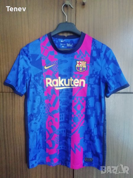 FC Barcelona Nike оригинална тениска фланелка трети екип 2021/2022 Барселона , снимка 1