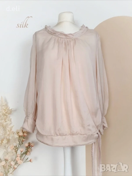 Max Mara Size L 100% Коприна Original. , снимка 1