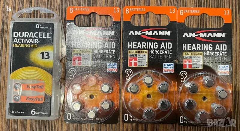Батерии за слухов апарат, снимка 1