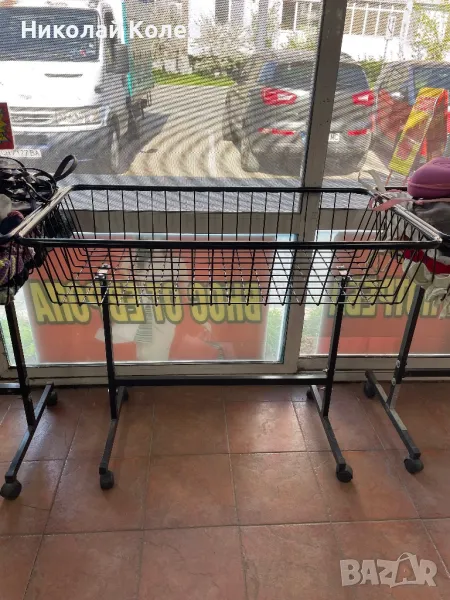 Кош за дрехи-метален, снимка 1