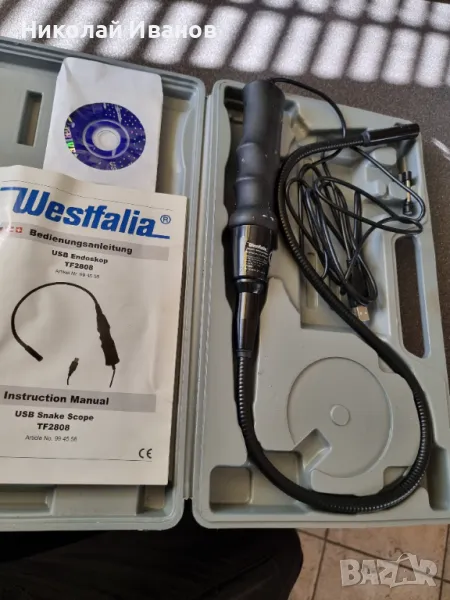 Vestfalia TF2808 USB endoscop, снимка 1