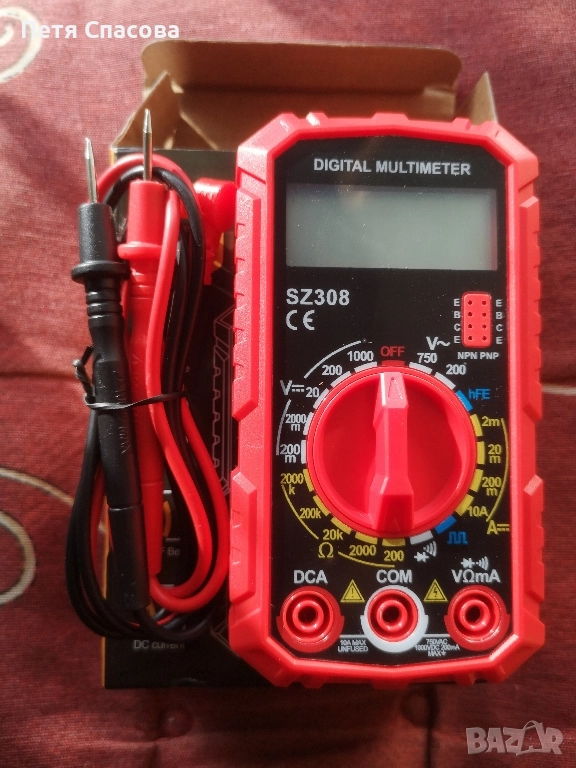 Мултицет, Мултиметър Aneng SZ308, снимка 1