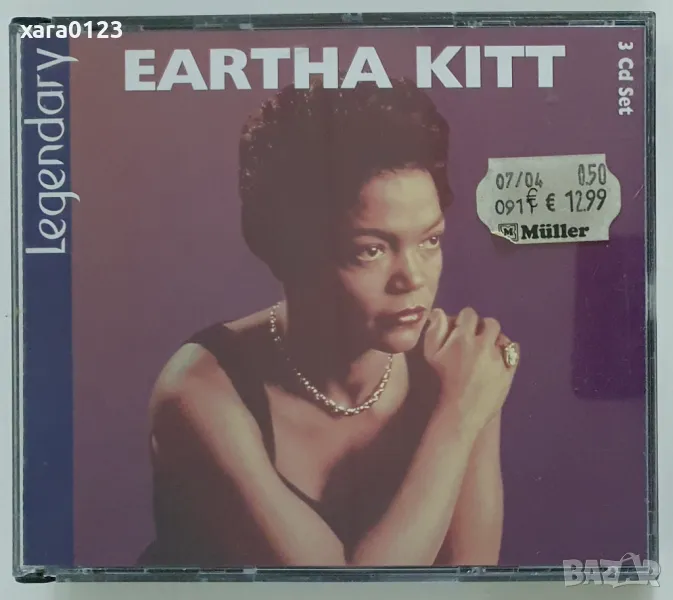 Eartha Kitt – Legendary Eartha Kitt 3CD, снимка 1