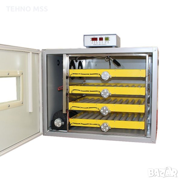 Професионален инкубатор, Люпилня Ms-240 яйца (12V/220V) Безплатна доставка, снимка 1