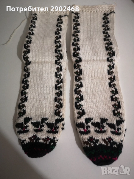 Плетени чорапи за народна носия. , снимка 1