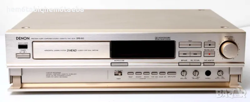 За Denon DRS-810 касетен дек - обучено дистанционно с пълен набор от функции, снимка 1