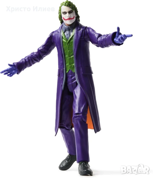 Фигура Джокера Батман Batman 30см The Dark Knight Joker Spin Master, снимка 1