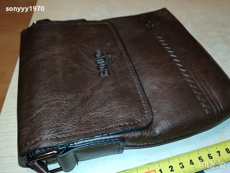 bolo-кафява кожена чанта 2308230800, снимка 1