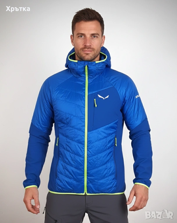 Salewa Ortles Hybrid - Оригинално мъжко яке с вълна р-р 50 / M-L, снимка 1