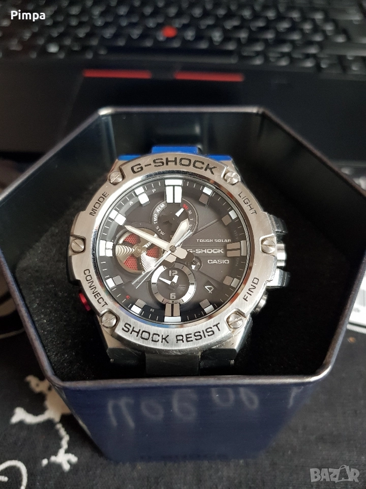 Casio g-shock gst-b100-1a часовник , снимка 1