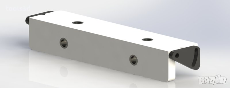 Шаблон за дибли 8 милиметра с ограничители., снимка 1