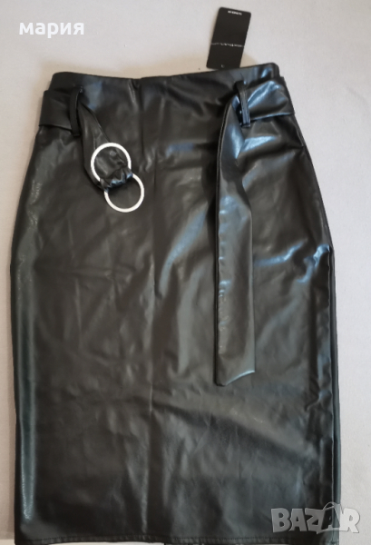 Нова кожена пола Lc Waikiki М размер, снимка 1