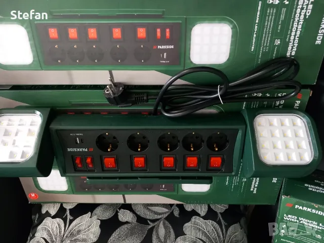 Разклонител с LED лампи PARKSIDE, снимка 4 - UPS захранвания - 49409962