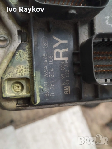 Компютър двигател, ECU за Opel Corsa B 1.0 16V - 1999г 0261204058 , 90532609 RY, снимка 6 - Части - 53657148