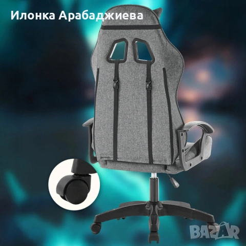 Геймърски / офис въртящ се стол., снимка 5 - Столове - 53049304