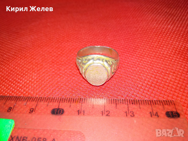 СТАРИНЕН ЦАРСКИ СРЕБЪРЕН ПРЪСТЕН от СРЕБЪРНА МОНЕТА 50 СТОТИНКИ 1883 СРЕБРО 835 РЪЧНА РАБОТА 43754, снимка 14 - Антикварни и старинни предмети - 44614120