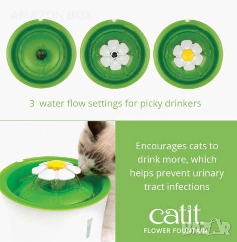 Фонтан за домашни любимци, снимка 3 - За котки - 52107983