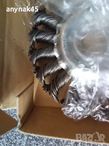 Телена четка от усукана стомана за флекс , снимка 4 - Ъглошлайфи - 48647721