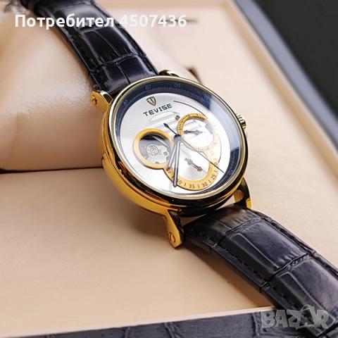 Луксозен автоматичен механичен часовник, водоустойчив спортен ръчен часовник, снимка 11 - Мъжки - 52777833