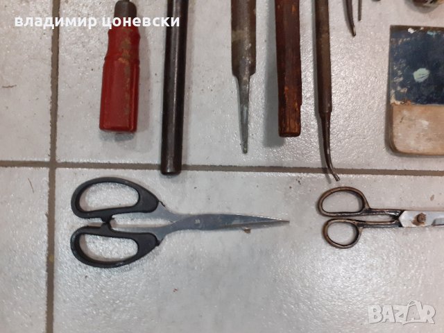 Стари инструменти,пила,чук,клещи,от мерки,ножица,шпакла, снимка 5 - Клещи - 40161927