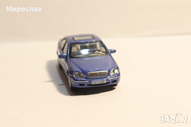 1:72 HONGWELL MERCEDES BENZ S ИГРАЧКА КОЛИЧКА МОДЕЛ, снимка 4 - Колекции - 53605783
