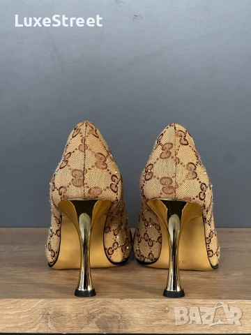 Gucci 🤍Дамски Обувки , снимка 8 - Дамски обувки на ток - 53434914