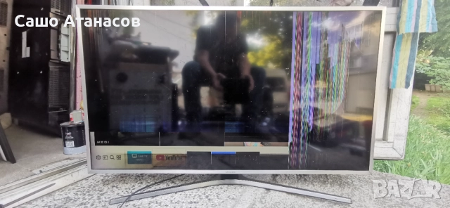 SAMSUNG UE40MU6402U със счупена матрица ,BN44-00875A ,BN41-02568B ,WCM730Q ,RMCSPM1AP1 ,Y16 TV K/IR 