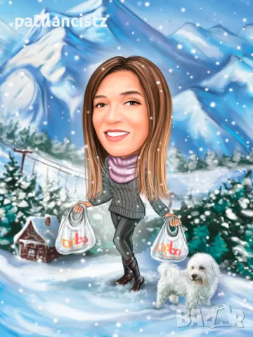 КАРИКАТУРИ с рамка А4 или А3, снимка 8 - Картини - 48307968