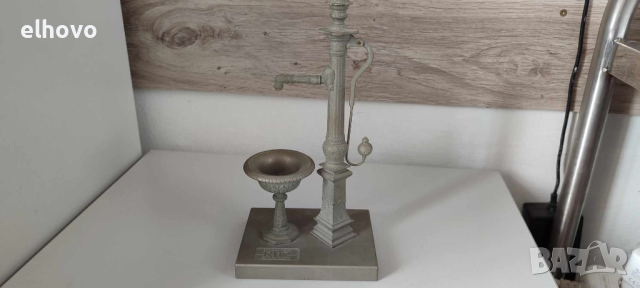 Градински фонтан, статуетка от метал, снимка 3 - Антикварни и старинни предмети - 44526953