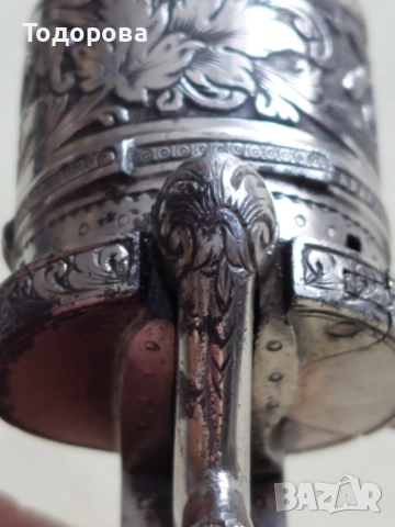 Прекрасно старо револверче с уникално красива гравюра,револвер,пищов, ятаган, сабя, 1 960 лв, снимка 11 - Антикварни и старинни предмети - 52093652