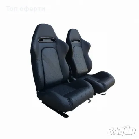Спортни седалки за МПС - 1019 кожа, снимка 2 - Аксесоари и консумативи - 48677729