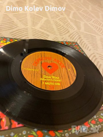 Depeche Mode Single 7” Vinyl Винил, снимка 4 - Грамофонни плочи - 42485245