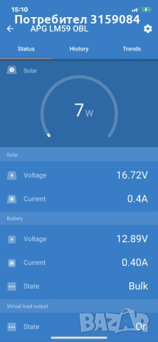 Виктрон контролер Victron MPPT Solar Battery Charger 100/50 100/50 , снимка 2 - Друга електроника - 53695397