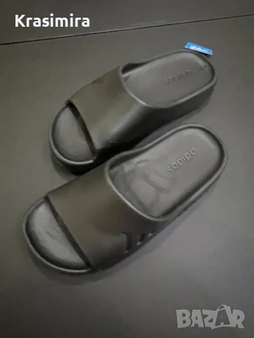 Adidas джапанки – номер 43 – нови, удобни,  черни, снимка 2 - Джапанки - 51266050