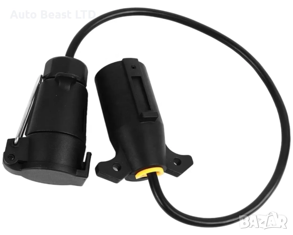 Букса за ремарке от USA към ЕU стандарт SRTK 7-пинов адаптер А151, снимка 3 - Части - 52374056