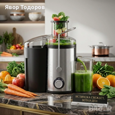 Сокоизстисквачка Muhler MJ-600S, 600W, снимка 5 - Чопъри и пасатори - 53829127