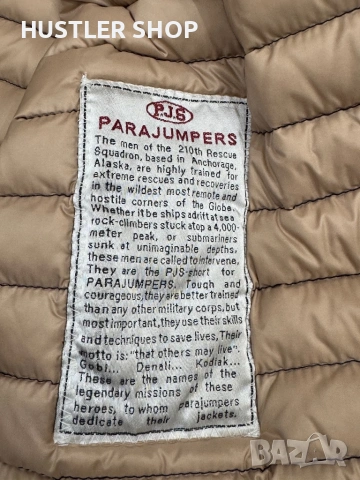 Мъжко пухено яке PARAJUMPERS. Размер M, снимка 10 - Якета - 53156336