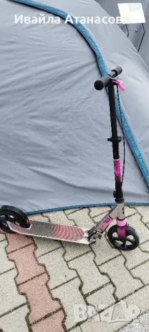 Детска тротинетка MID 9 Oxelo , снимка 2 - Детски велосипеди, триколки и коли - 49520757