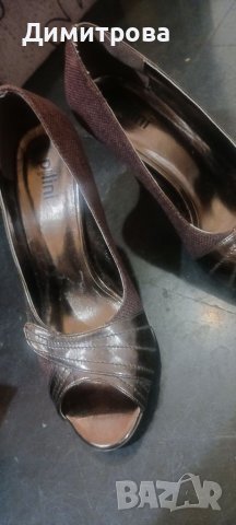 Дамски обувки на ток 37, 38 номер , снимка 11 - Дамски елегантни обувки - 41857394
