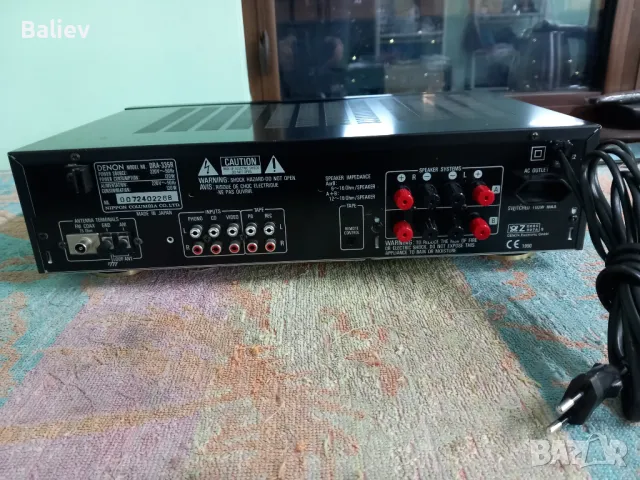 DENON DRA-335R Stereo Receiver , снимка 12 - Ресийвъри, усилватели, смесителни пултове - 48759576