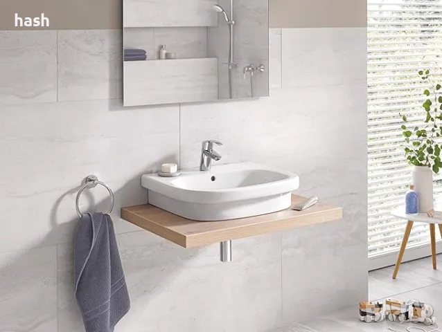 Grohe 32926002 Eurosmart Смесител за мивка, размер S, с изпразнител, снимка 2 - Смесители - 48567276