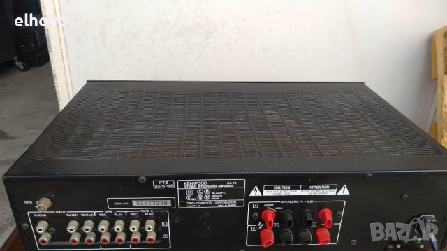 Стерео усилвател Kenwood KA-74, снимка 10 - Ресийвъри, усилватели, смесителни пултове - 41204318