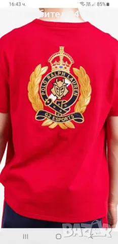 POLO Ralph Lauren X G2 Esports Cotton Classic Fit Mens Size M ОРИГИНАЛ! НОВО! Мъжка Тениска!, снимка 9 - Тениски - 47282792