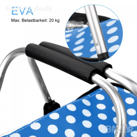 Сгъваема и изолирана чанта за пикник 30L поддържа храна топла студена, снимка 4 - Хладилни чанти - 33773278