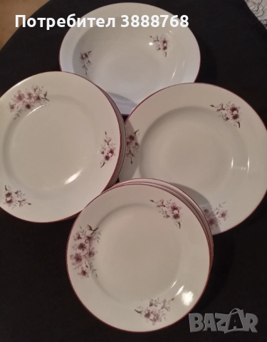 Съдове за хранене от порцелан