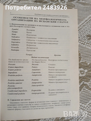 Изкуството да спрягаш глаголите в испанския език  Мария Китова , снимка 6 - Чуждоезиково обучение, речници - 51783246
