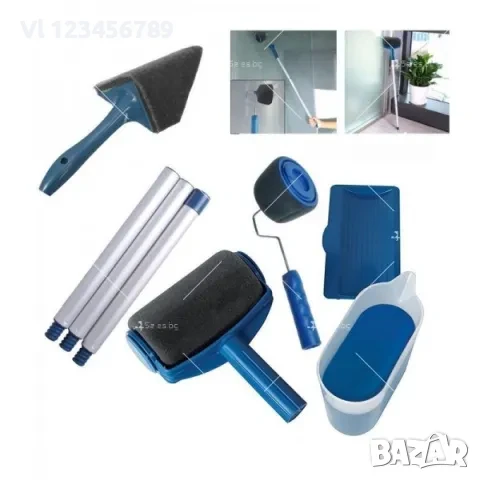 Валяк с контейнер за боядисване + удължител