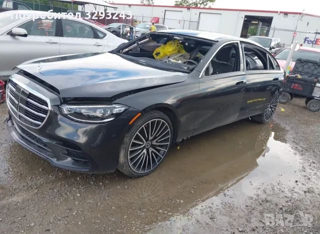 Напълно окомплектована предна броня и преден панел за MERCEDES S580 W223 AMG